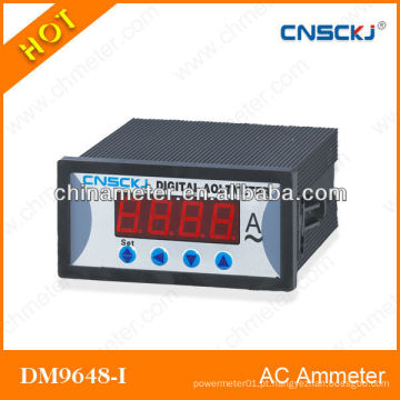 Amperímetro de monofase de amperímetro digital DM9648-I
